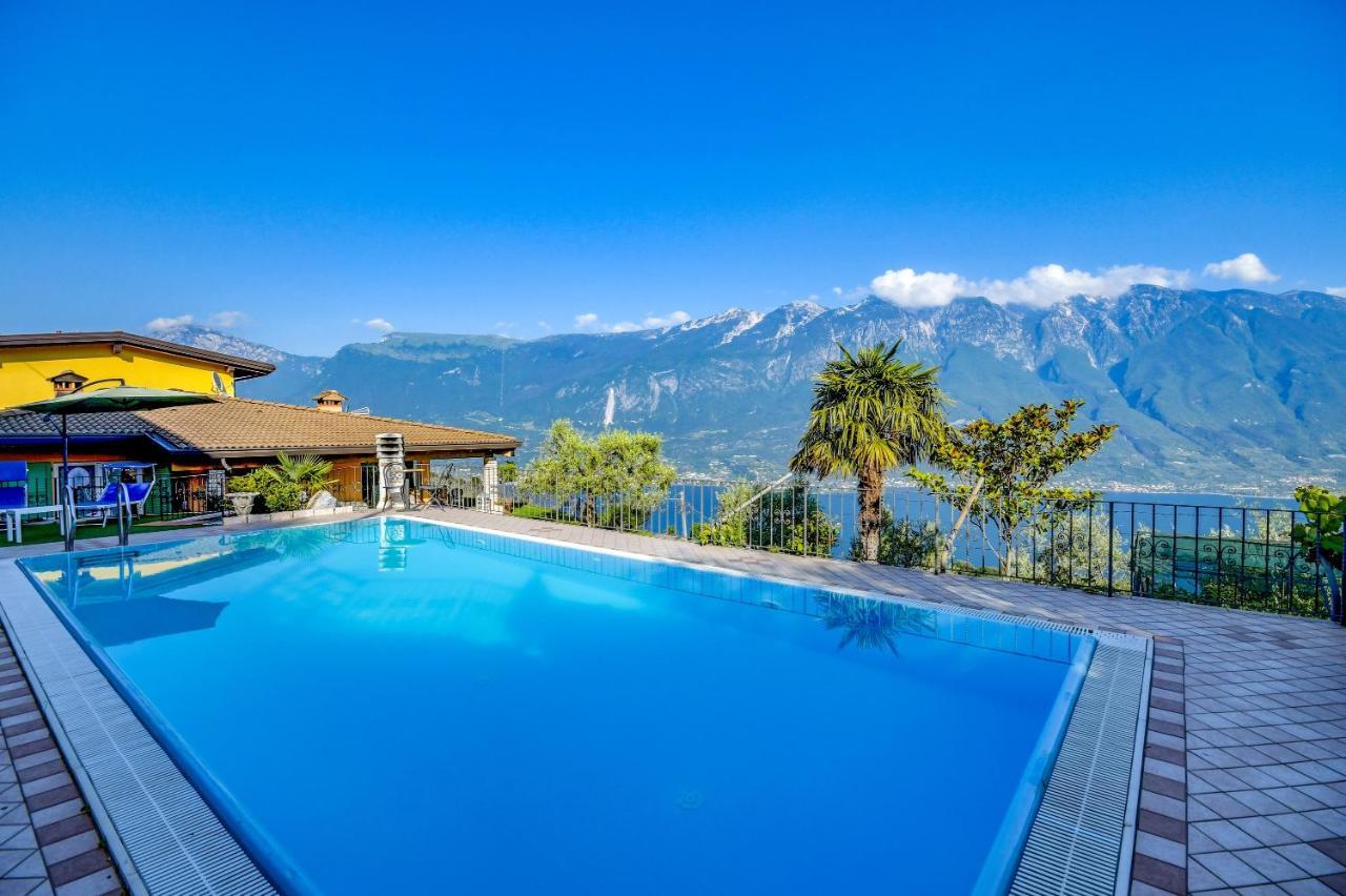Casa Elka Residence Lake View And Pool By Garda Domus Mea Pieve  Zewnętrze zdjęcie