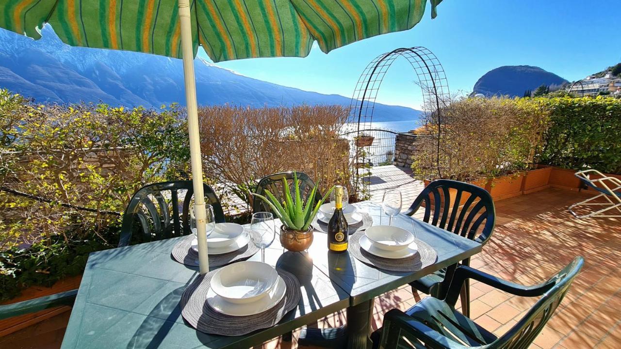 Casa Elka Residence Lake View And Pool By Garda Domus Mea Pieve  Zewnętrze zdjęcie
